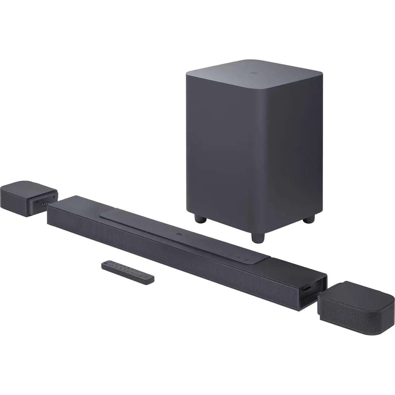 JBL 5.1-Channel Sound Bar with detachable surround speakers and Dolby Atmos® BAR700PROBLK