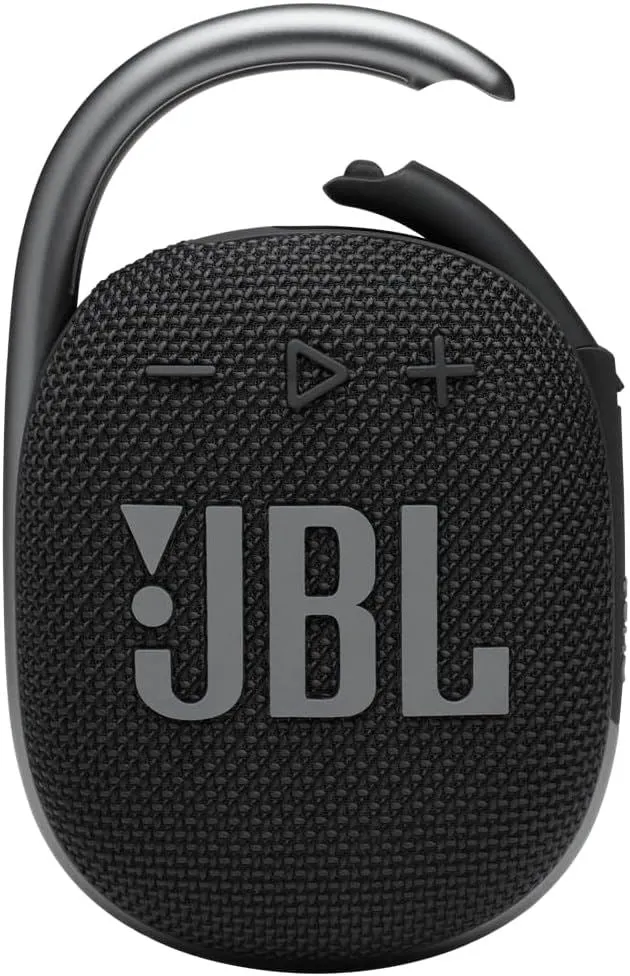 JBL Clip 4 Bluetooth Speaker Black - JBLCLIP4BLK