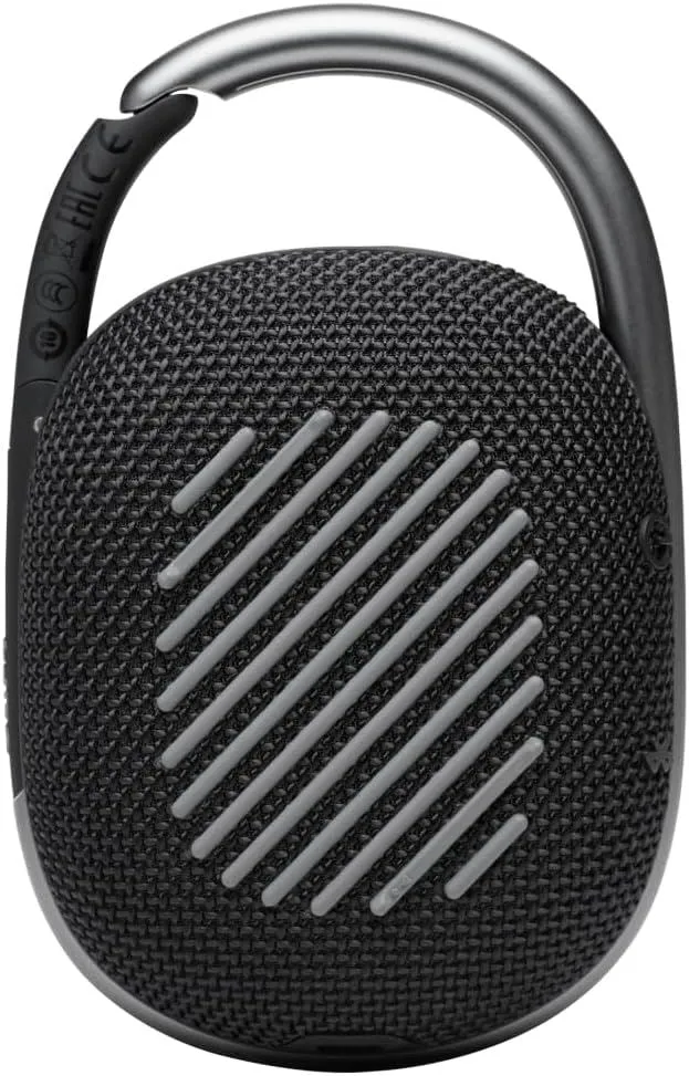 JBL Clip 4 Bluetooth Speaker Black - JBLCLIP4BLK