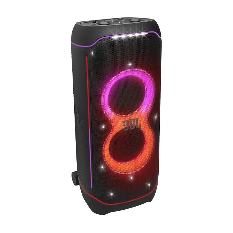 JBL PartyBox Ultimate | Haut-parleur portatif - Jeu de lumière - WiFi 6 - Bluetooth 5.3 - Noir