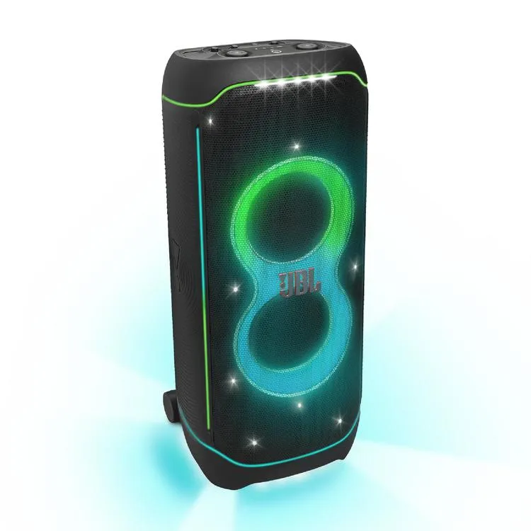 JBL PartyBox Ultimate | Haut-parleur portatif - Jeu de lumière - WiFi 6 - Bluetooth 5.3 - Noir