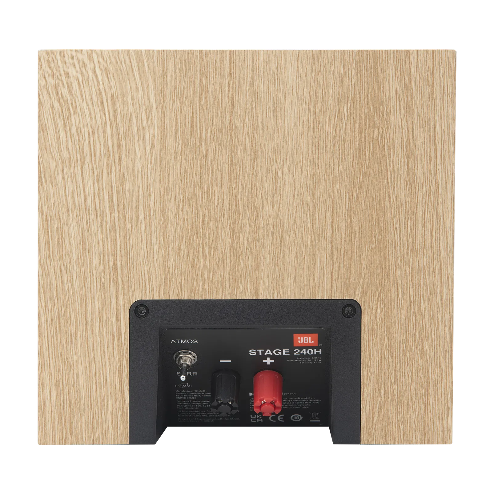JBL STAGE 240H Height Channel Loudspeaker (Pair, Latte) - 4.5"