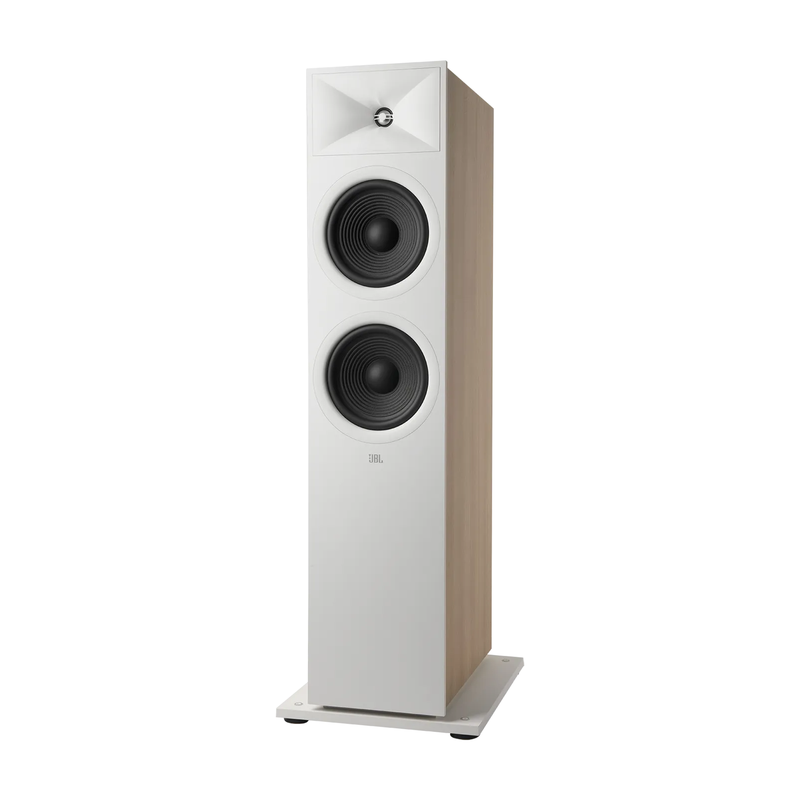 JBL Stage 280F 2.5-Way Floor-Standing Loudspeaker (Single, Latte) - Dual 8"