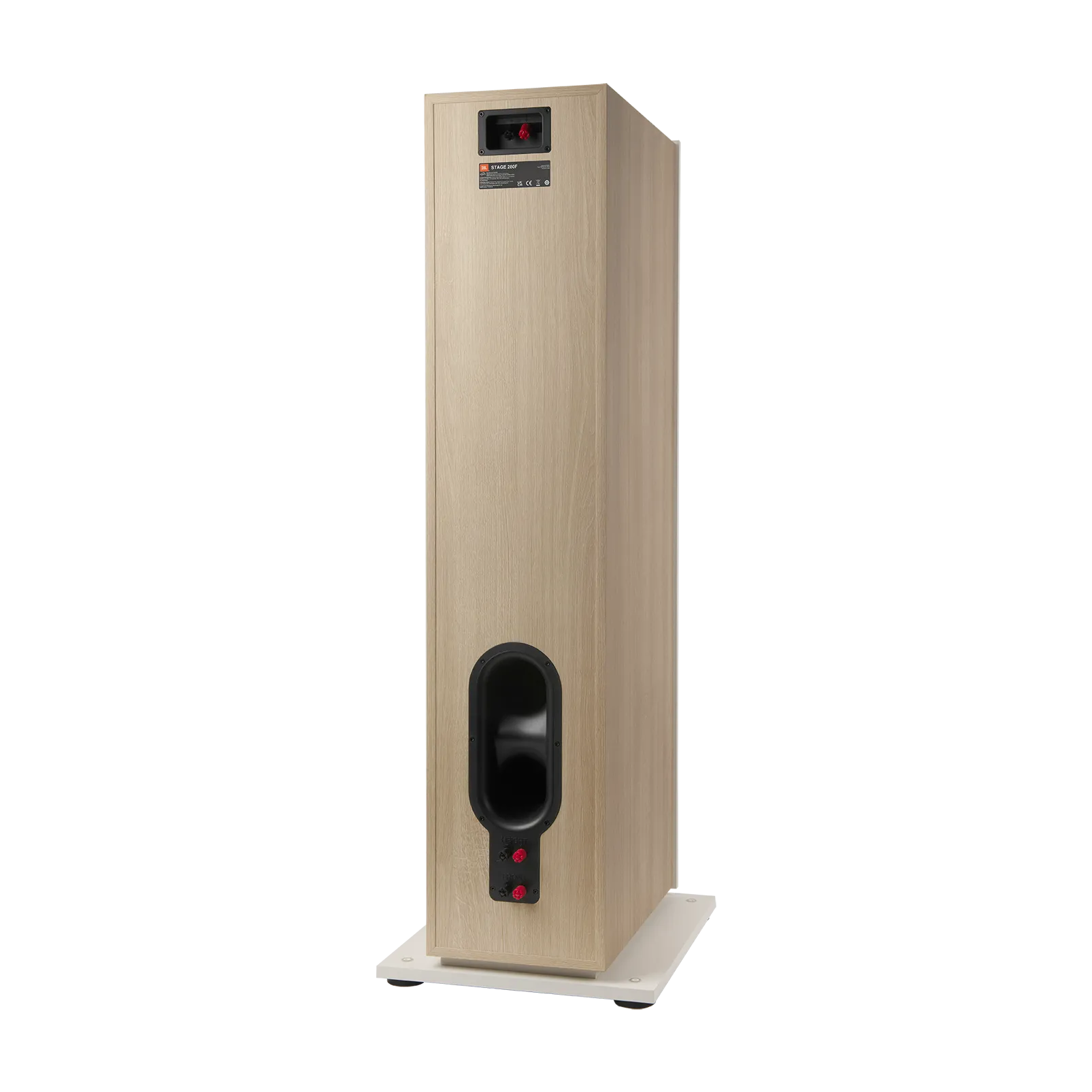 JBL Stage 280F 2.5-Way Floor-Standing Loudspeaker (Single, Latte) - Dual 8"
