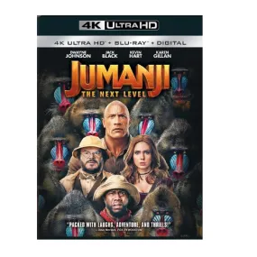 Jumanji The Next Level [4K Ultra HD Blu-ray/Blu-ray] [2019] [No Digital Copy]