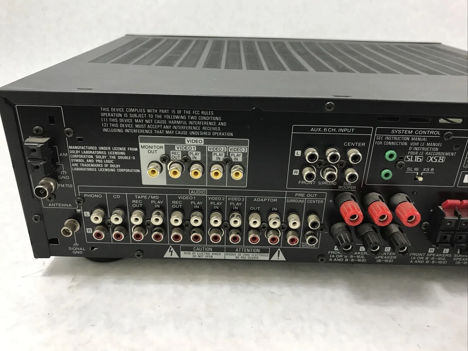 Kenwood 1070VR Audio-Video 5.1 Channel Surround Sound
