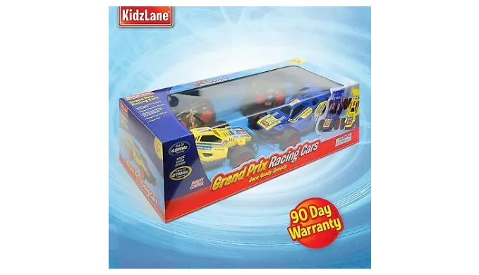 Kidzlane Remote Control Racing Cars, Set of Two