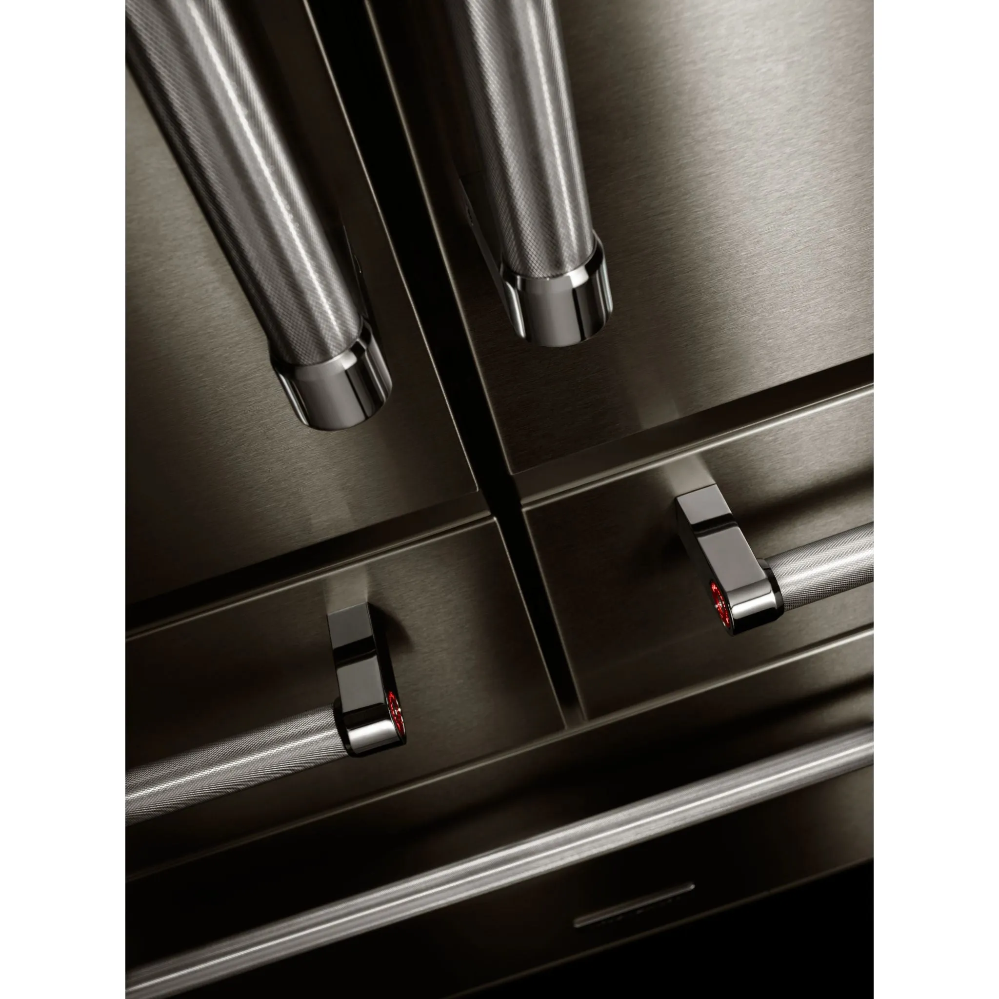 KitchenAid 5 Door Fridge (KRMF706EBS) - Black Stainless Steel with PrintShield™ Finish