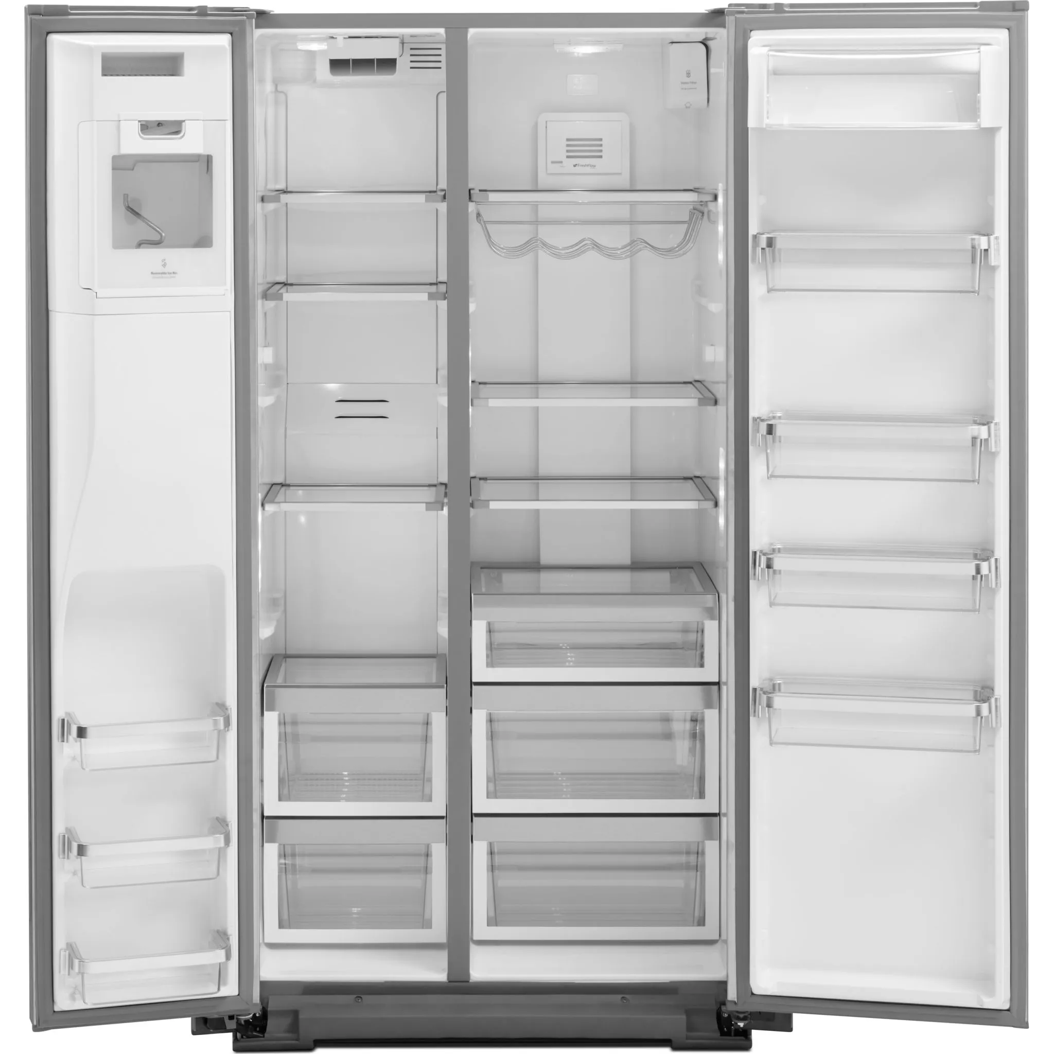 KitchenAid 5 Door Fridge (KRMF706EBS) - Black Stainless Steel with PrintShield™ Finish