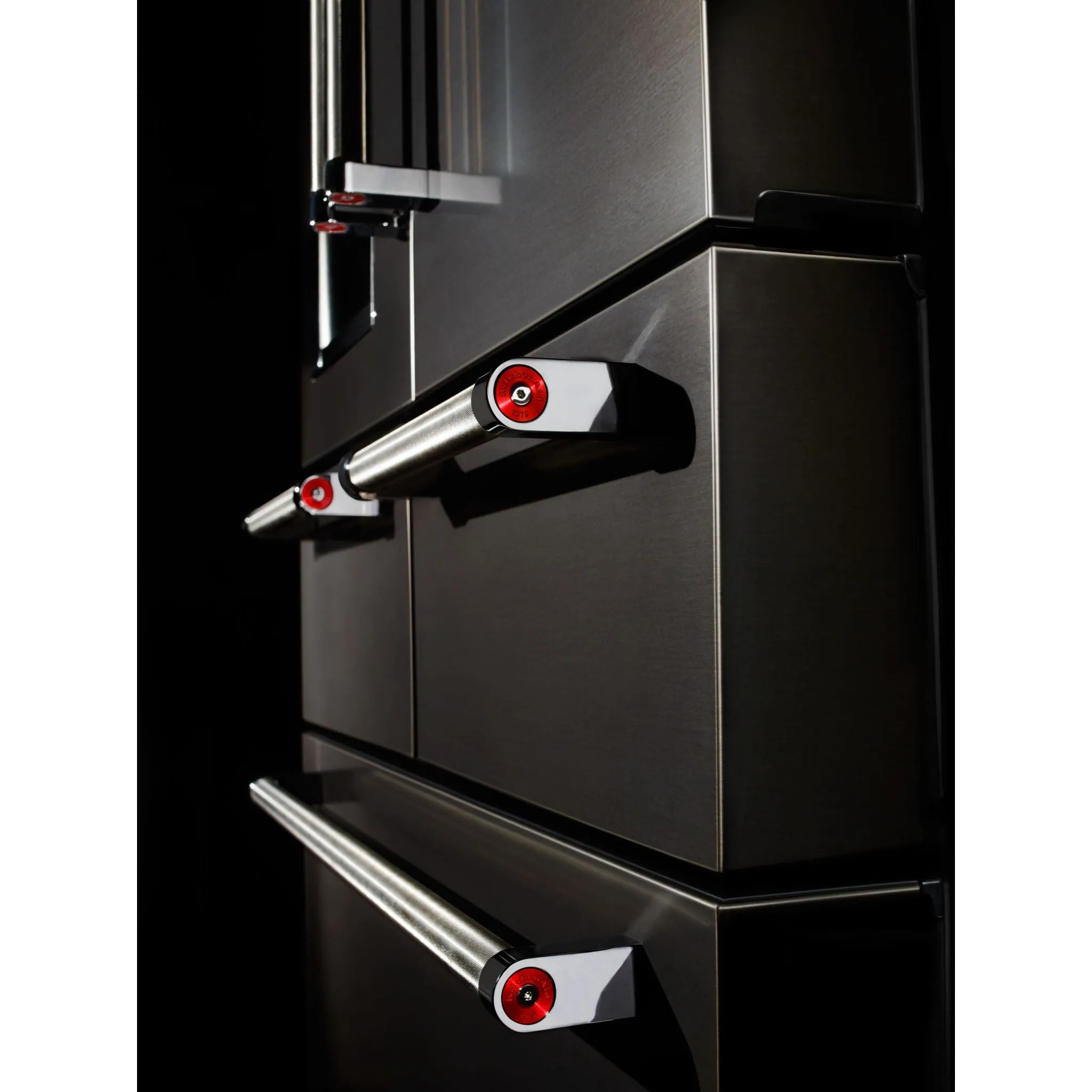 KitchenAid 5 Door Fridge (KRMF706EBS) - Black Stainless Steel with PrintShield™ Finish