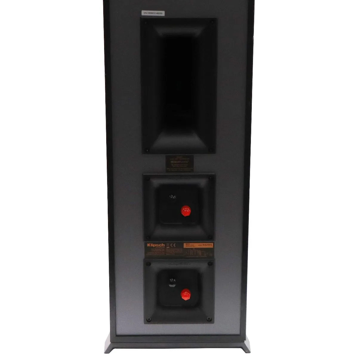 Klipsch Reference R-625FA Dolby Atmos Floorstanding Speaker - Black (Single)