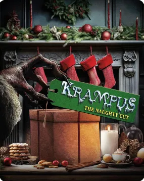 KRAMPUS: THE NAUGHTY CUT (LIMITED EDITION) 4K UHD/BLU-RAY STEELBOOK