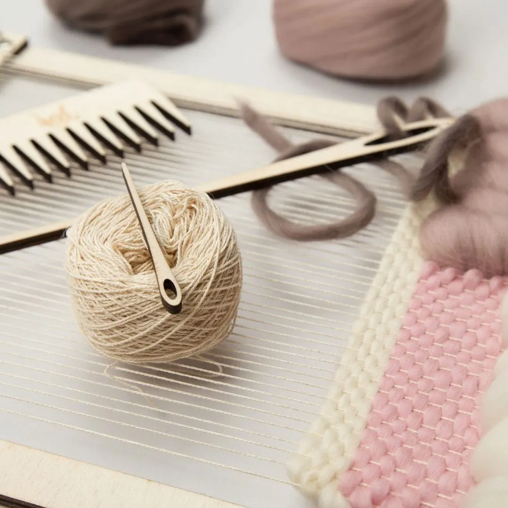 Large Rectangular Weaving Loom Kit