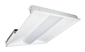LED 2' Volumetric Troffer - 2', 38W, CCT 35K/41K/50K