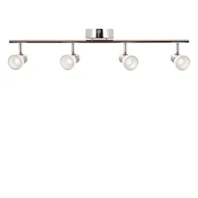 LED Fixed Rail from the Gage Collection in Polished Chrome Finish by AFX Lighting