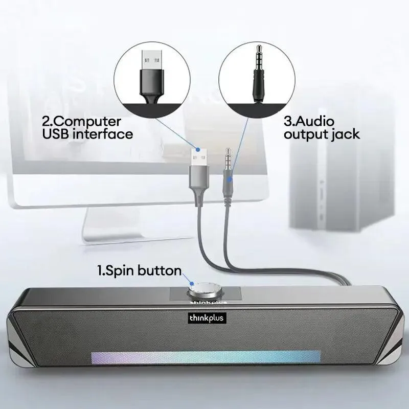 Lenovo TS33 Movie Audio Surround Sound Speaker: Elevate Your Sound