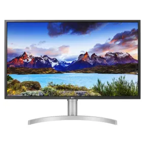LG 4K UHD HDR LED Display Monitor With VESA 32Inch White 32UL750