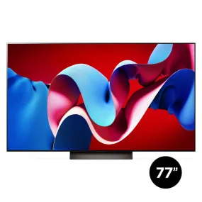 LG OLED77C4PUA | Téléviseur 77" 4K OLED - 120Hz - Série C4 - Processeur IA a9 Gen7 4K - Noir