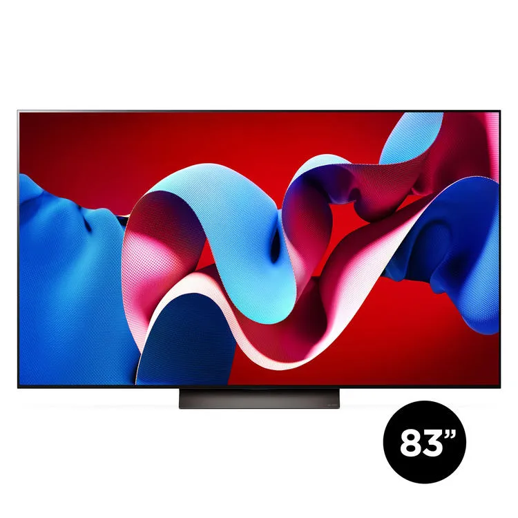 LG OLED83C4PUA | Téléviseur 83" 4K OLED - 120Hz - Série C4 - Processeur IA a9 Gen7 4K - Noir