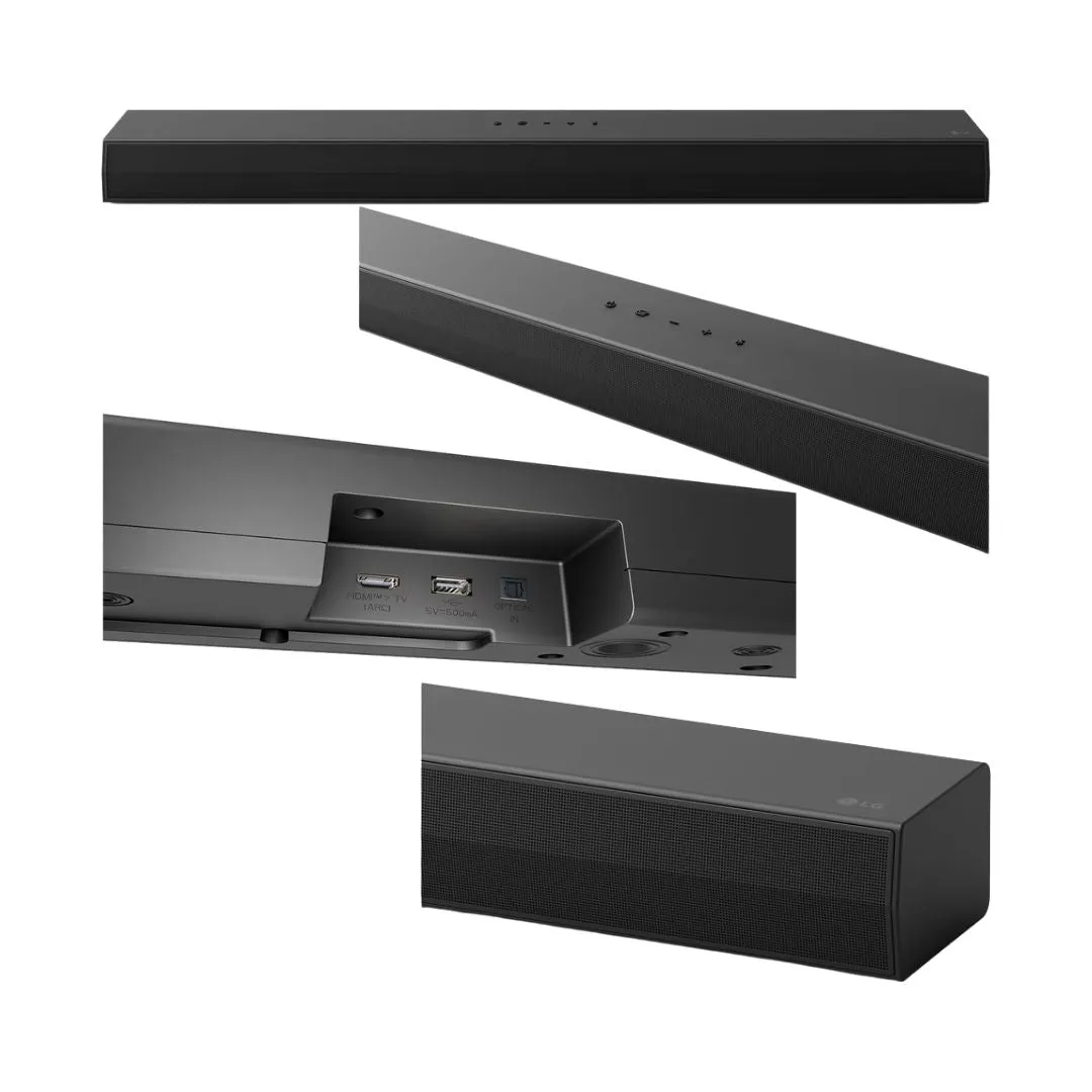 LG S60TR 440W 5.1ch Soundbar with Dolby Digital and DTS Digital Surround