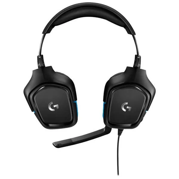 Logitech G432 Gaming Headset, Black