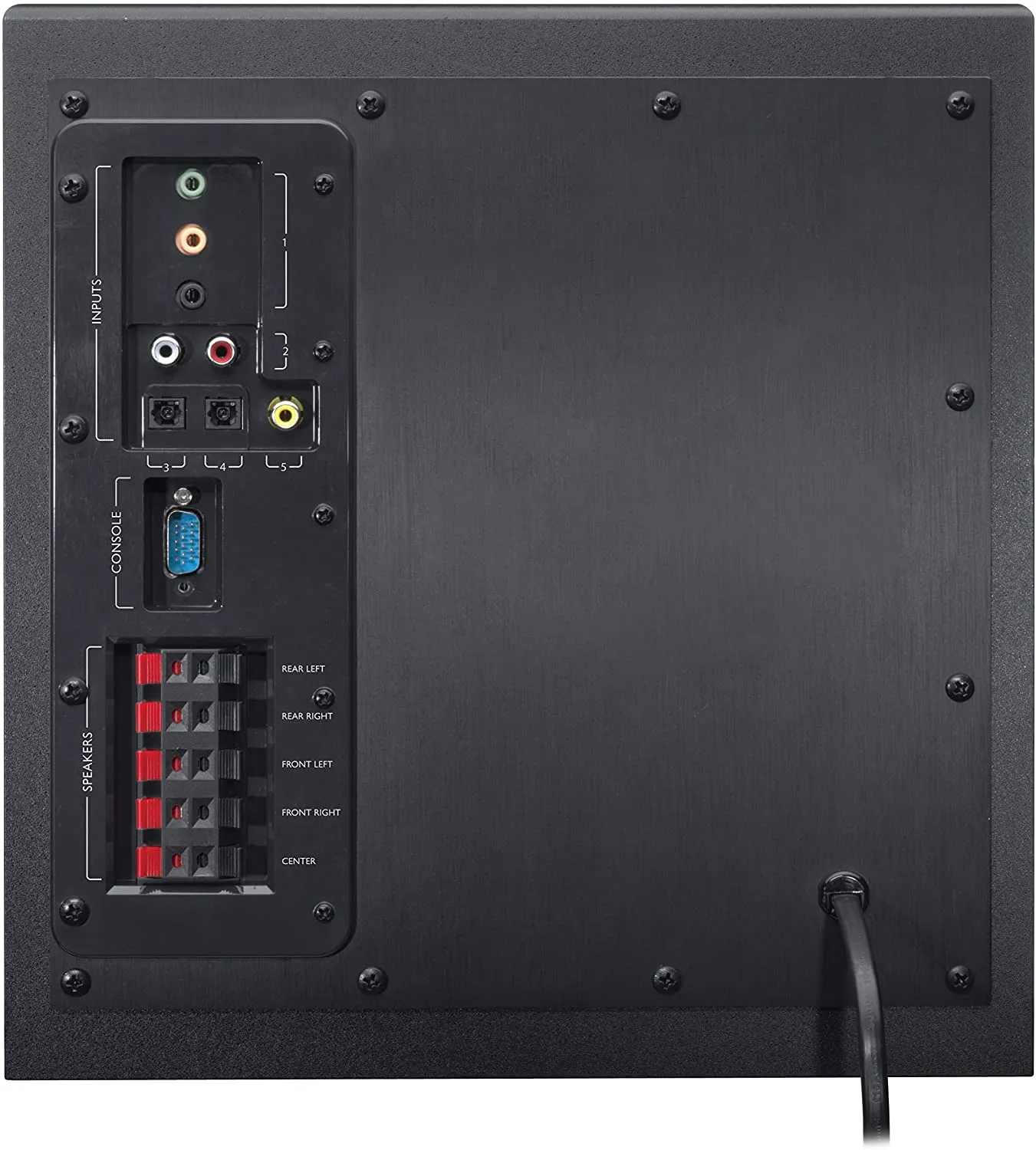 Logitech Speaker Z906 5.1 Surround Sound Speaker System - THX, Dolby Digital and DTS Digital Certified