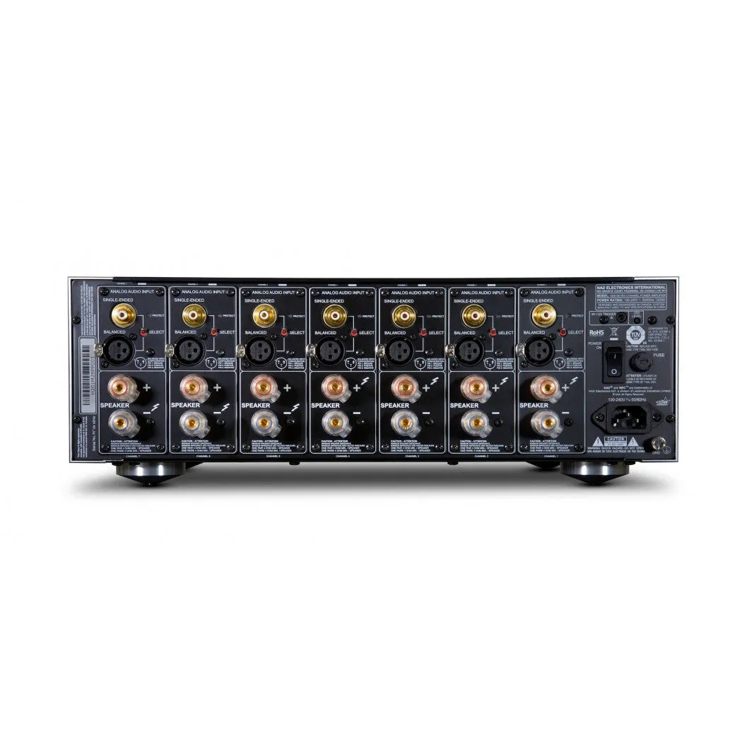 M28 Master Series 7-Channel Power Amplifier