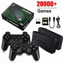 M8 GAME 4K WITH TAKKEN 3 GAME (64GB TF CARD) FOR 20000  GAMES AND TWO GAME CONTROLLERS RK3228 RAM 256MB, ROM 128MB