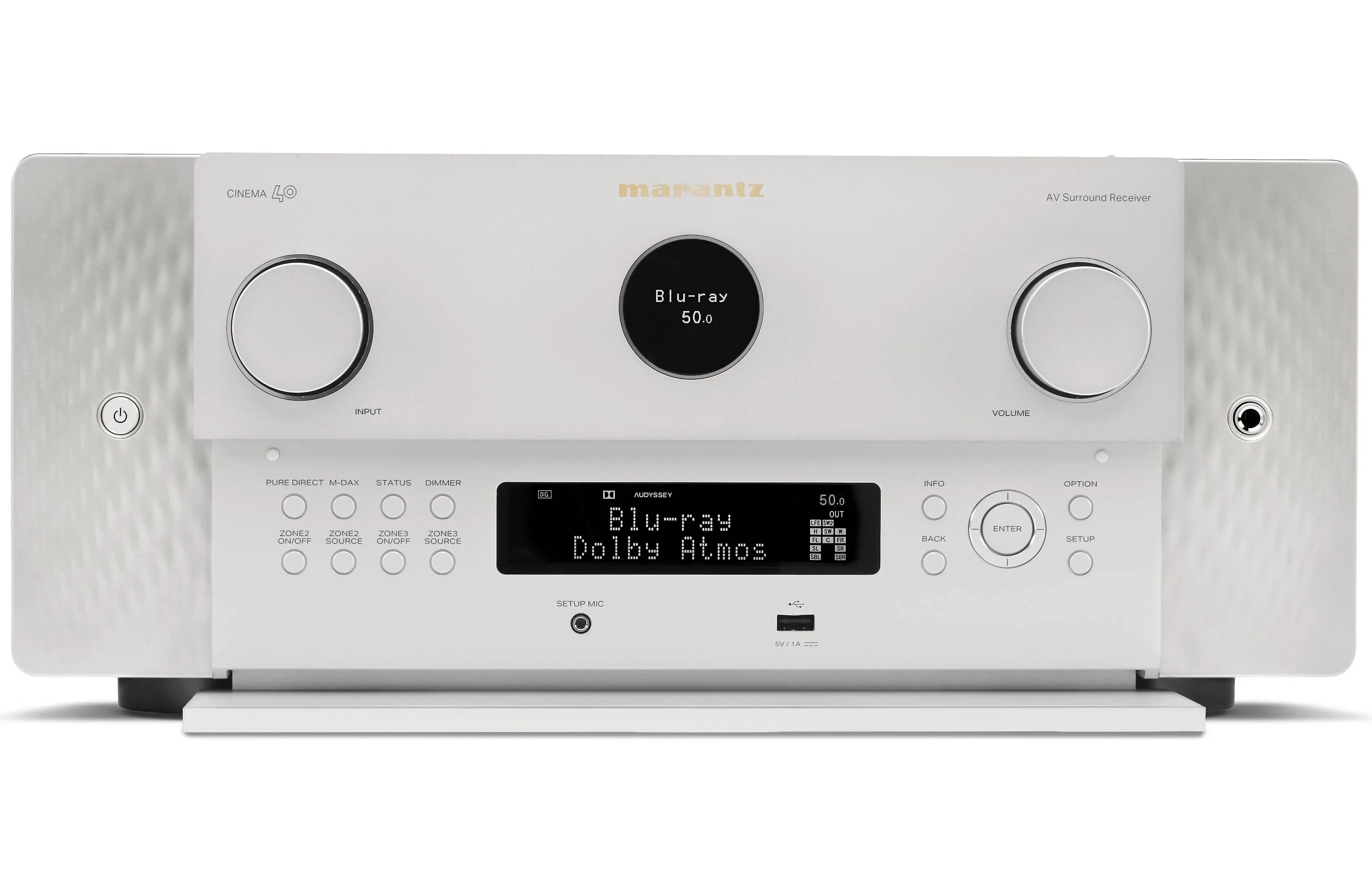 Marantz Cinema 40 9.4 Channel A/V Receiver with Dolby Atmos and Built-In Streaming