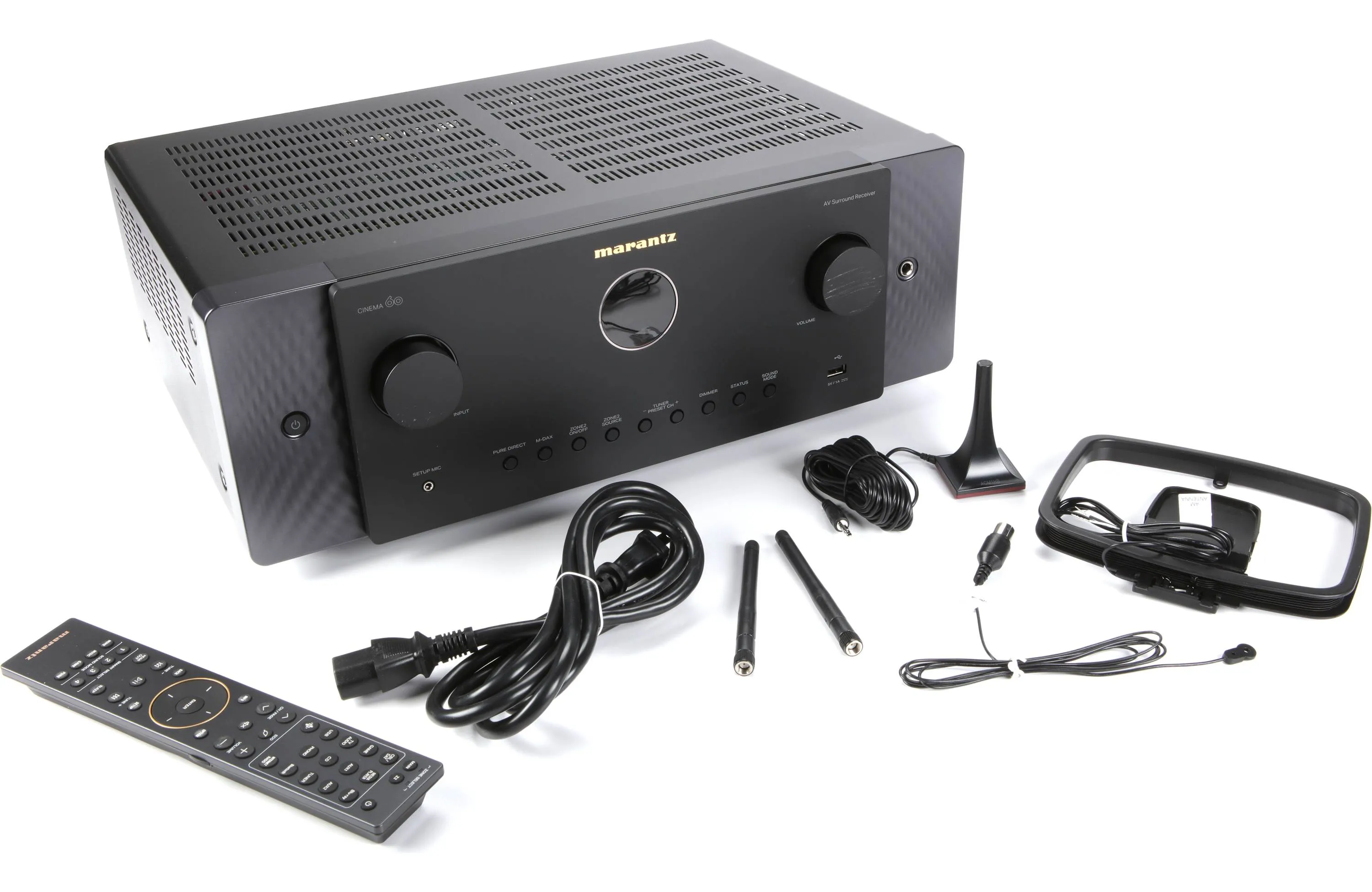 Marantz Cinema 60 7.2 Channel A/V Receiver with Dolby Atmos and Built-In Streaming