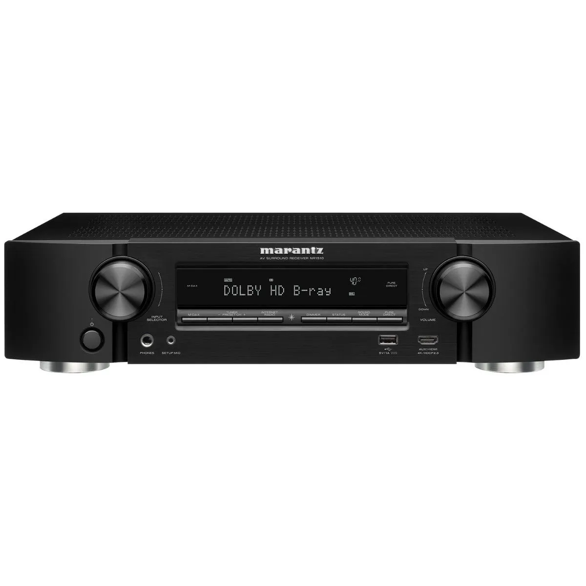 Marantz NR1510 Slim 5.2CH 4K Ultra HD AV Receiver