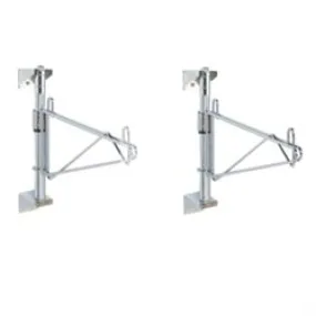 Metro AW41C Wall Mount Mid Unit Kit, Supports One 21" Shelf Level
