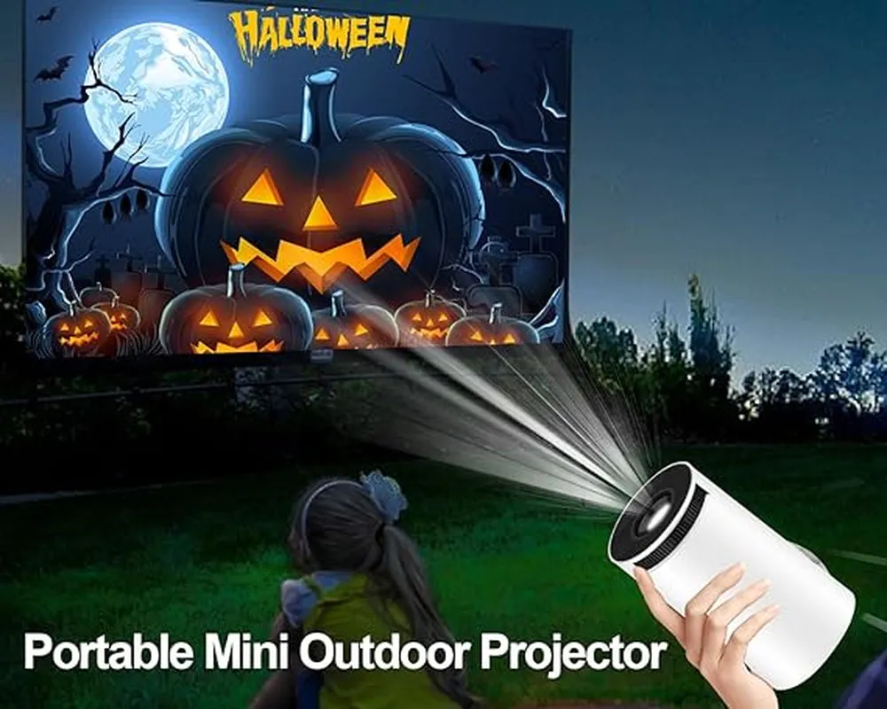Mini Projector with 4K and 1080P Support