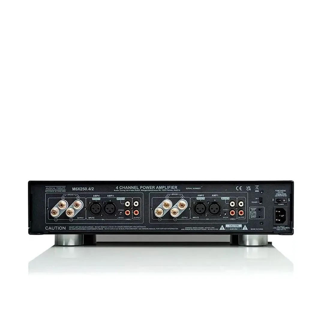 Musical Fidelity M6X 250.4/2 4/2 Channel Power Amplifier
