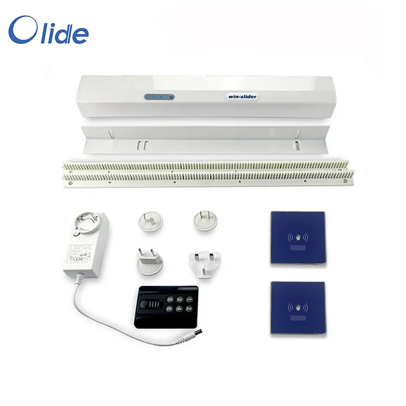 Olidesmart Touchless Automatic Sliding Door Opener for Home Use, Remote Control Household Patio Door Operator