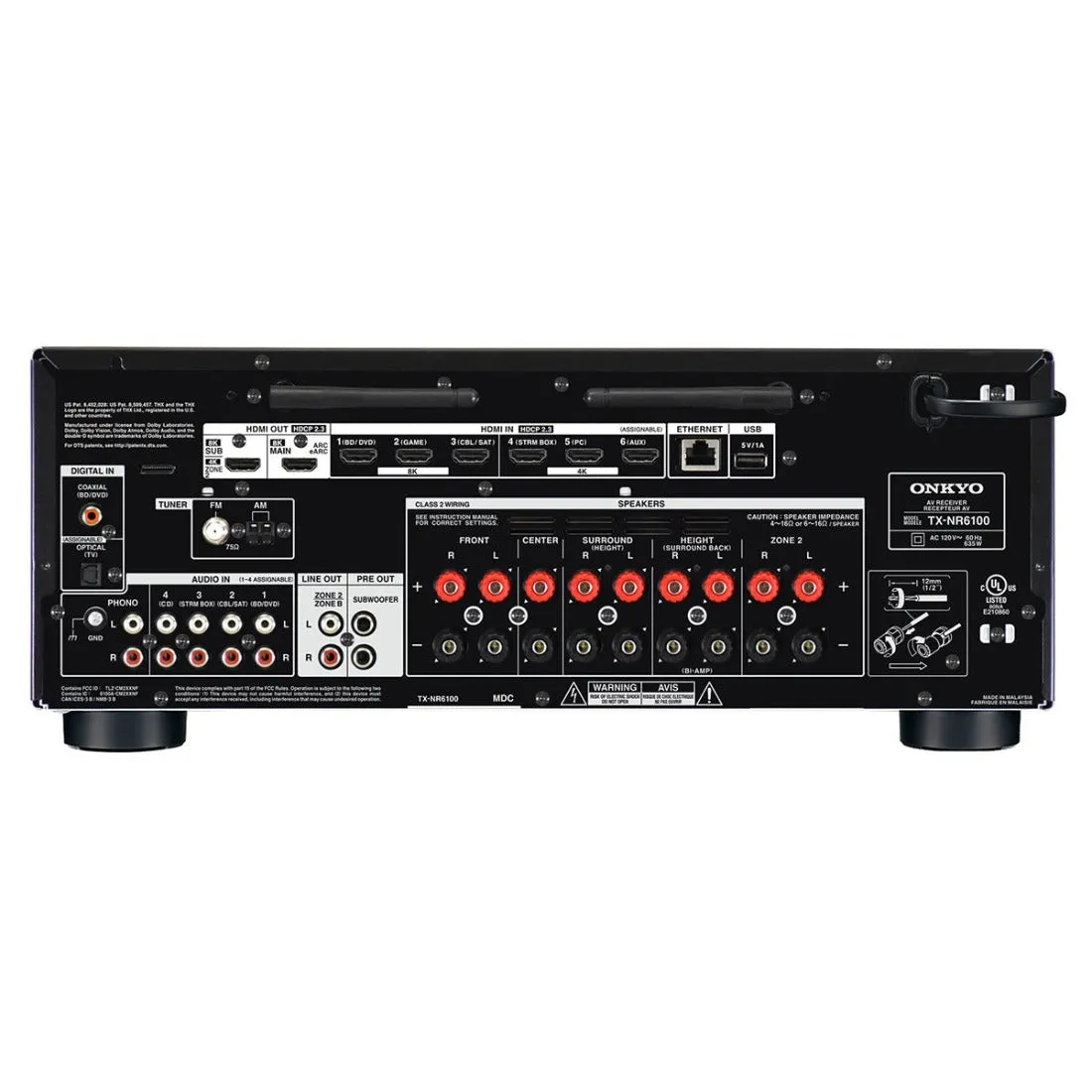 Onkyo TX-NR6100 AV Receiver