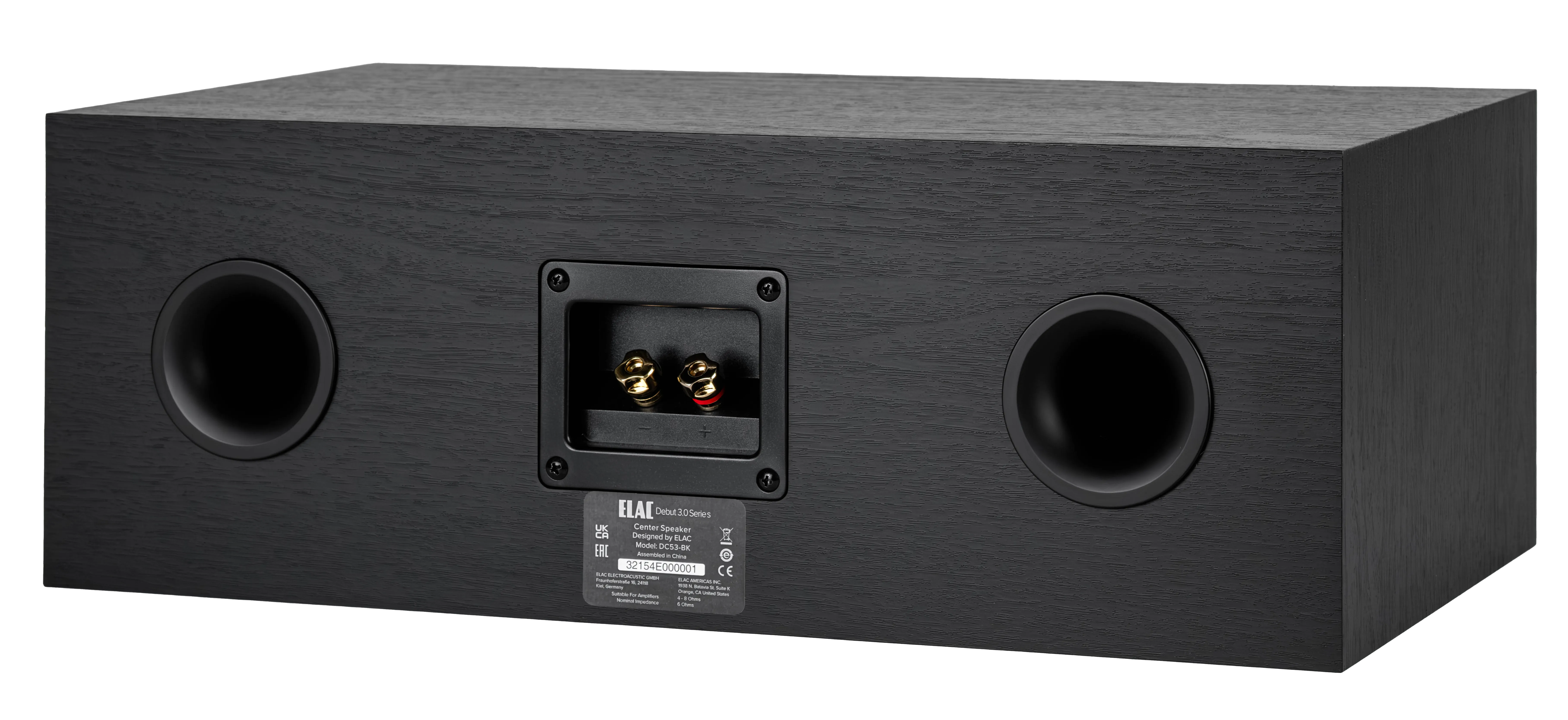 Open Box - Debut 3.0 DC53-BK 5-1/4" Center Channel Speaker (Each)