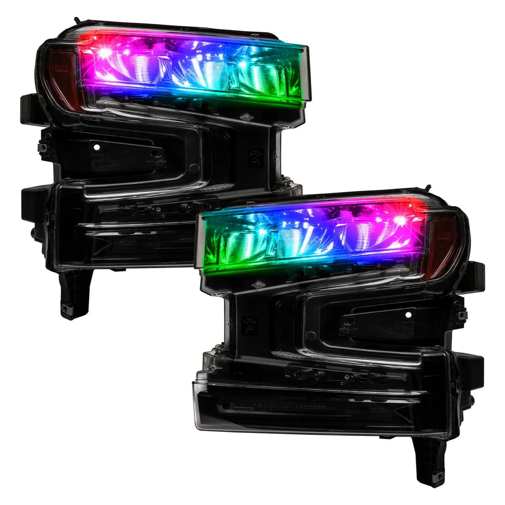 Oracle Colorshift RGB Demon Eye Chevy Silverado (19-21) [Headlight Upgrade] 1440-334