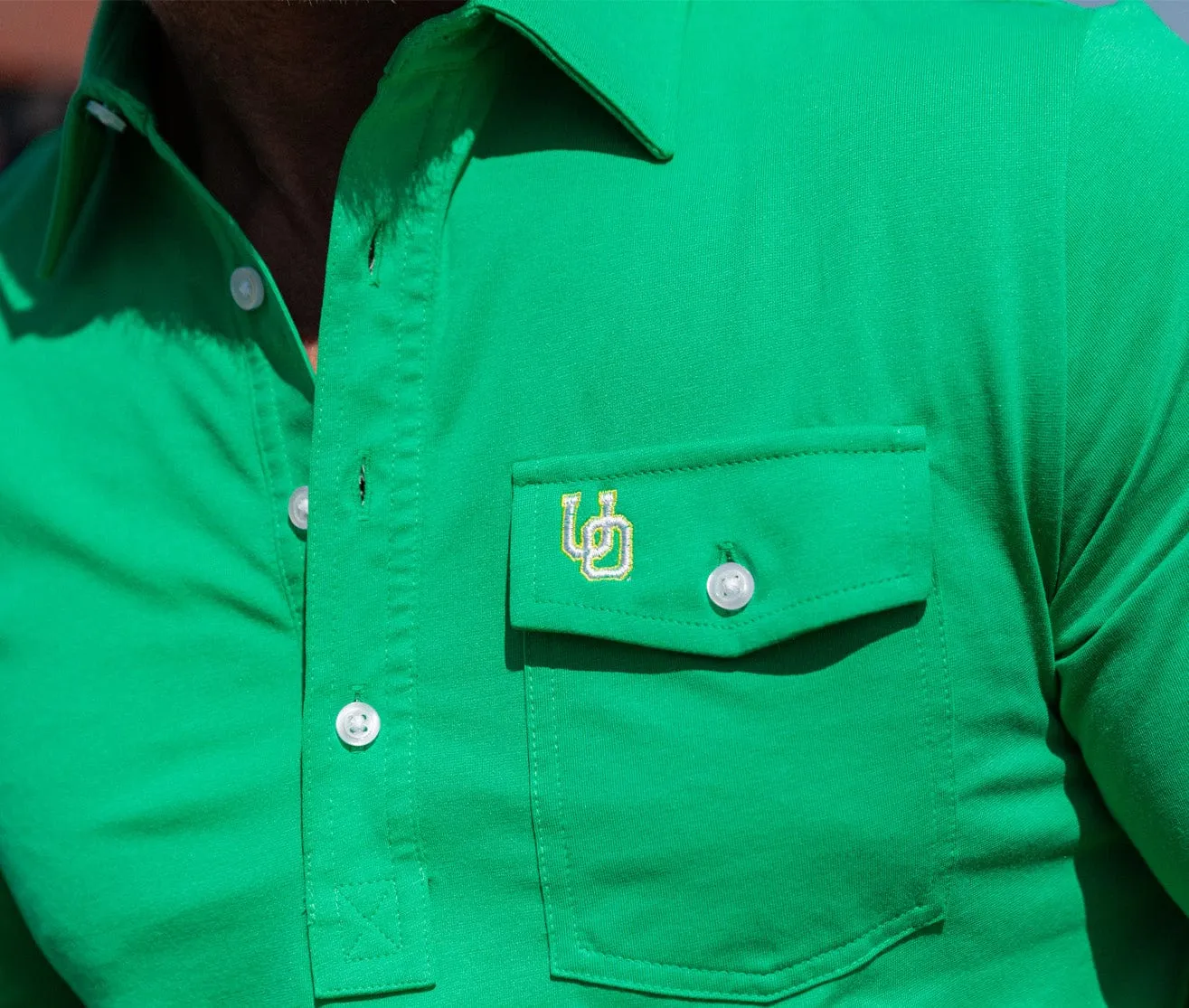 Oregon - Coach's Players Shirt - Interlock - Green