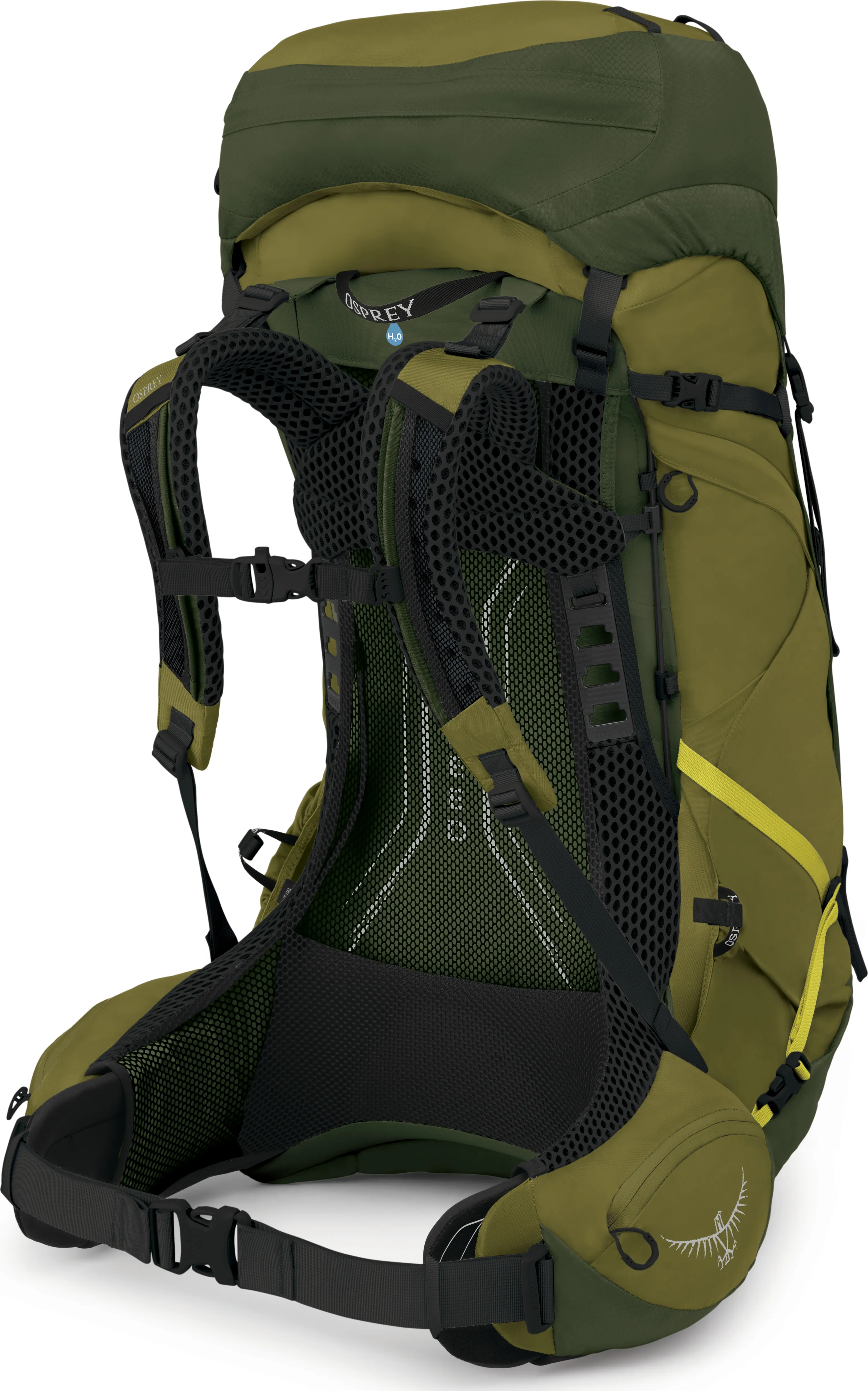Osprey Men&#x27;s Atmos AG LT 50 Scenic Valley/Green Peppercorn | Buy Osprey Men&#x27;s Atmos AG LT 50 Scenic Valley/Green Peppercorn here | Outnorth