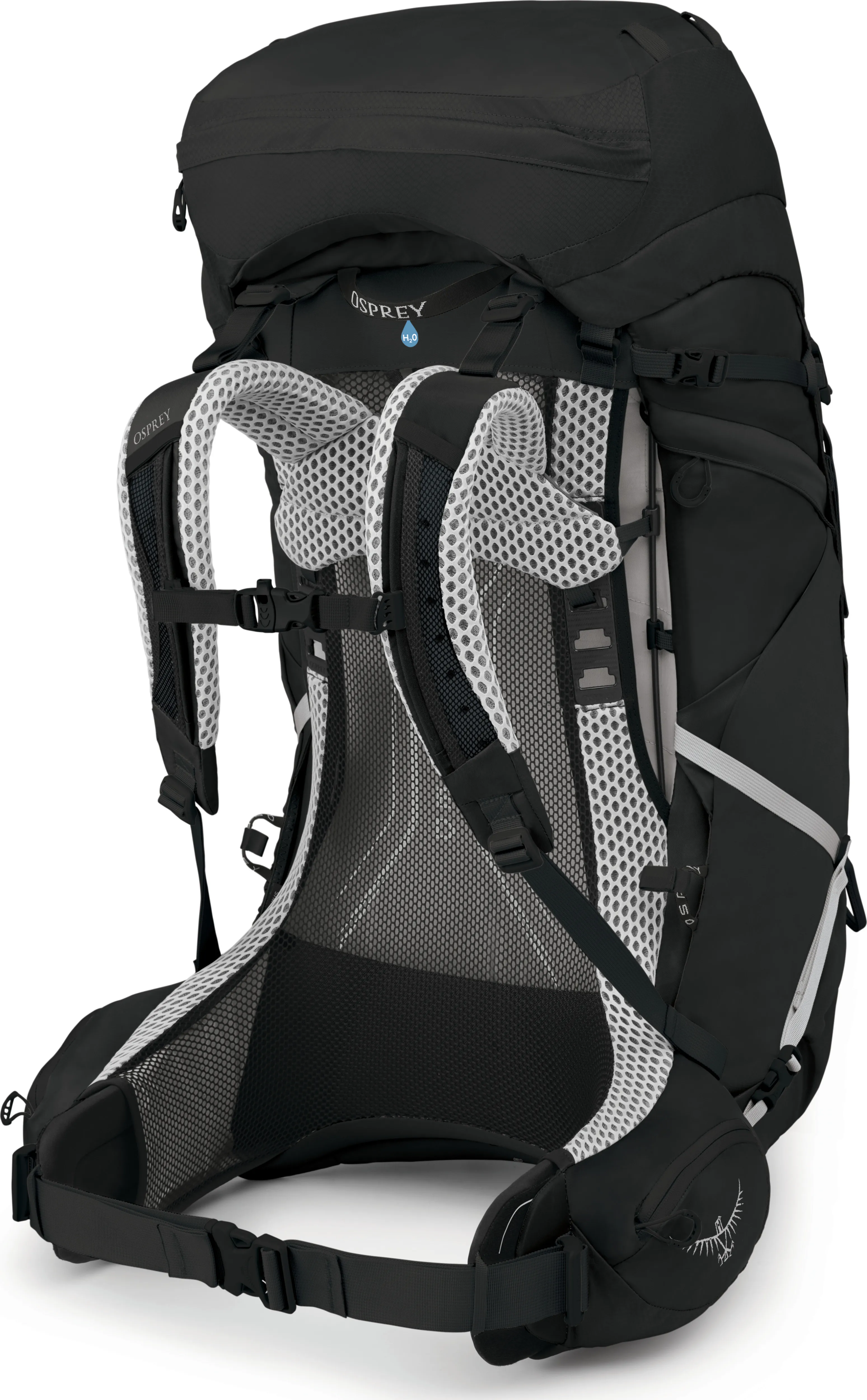 Osprey Men&#x27;s Atmos AG LT 65 Black | Buy Osprey Men&#x27;s Atmos AG LT 65 Black here | Outnorth