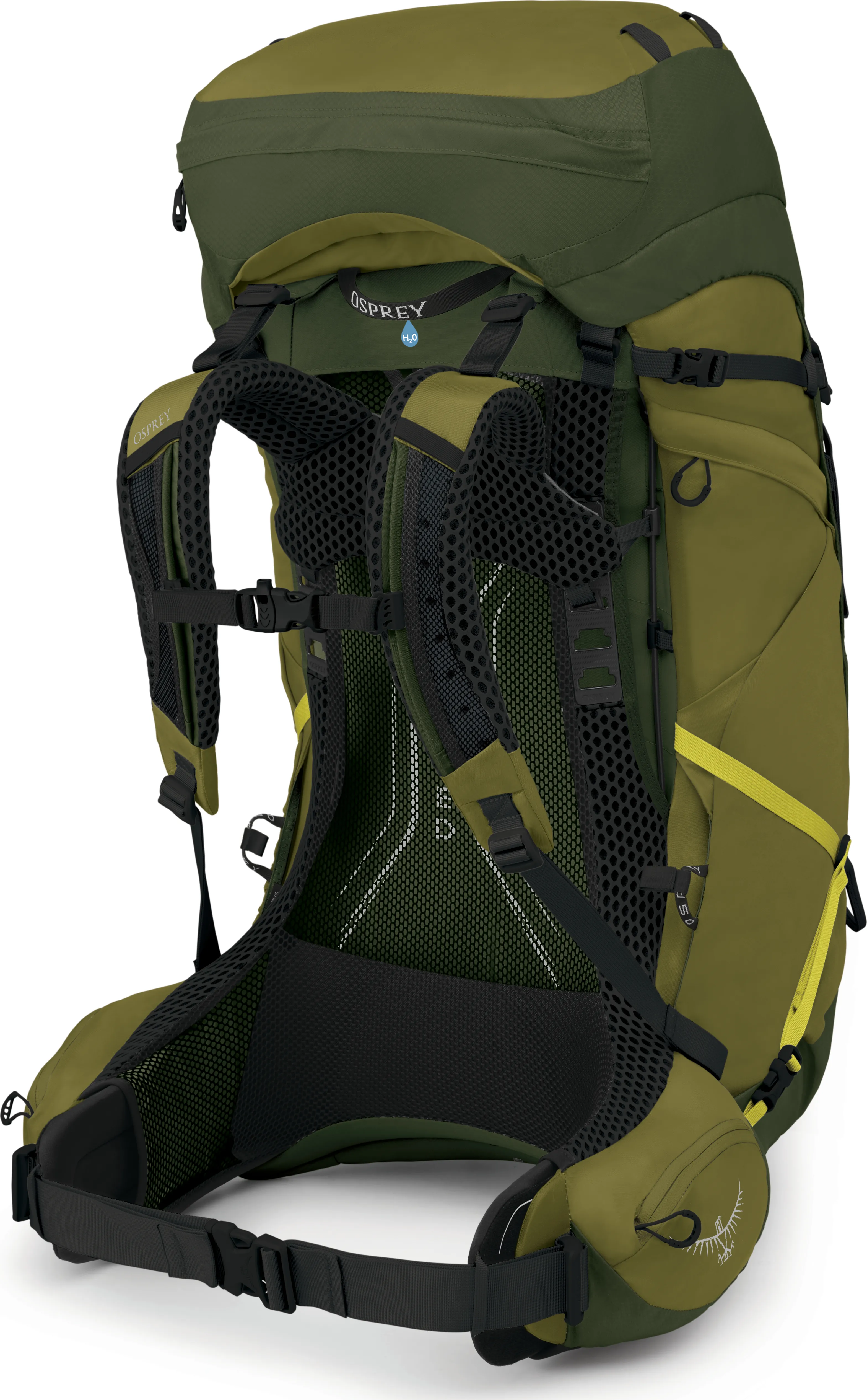Osprey Men&#x27;s Atmos AG LT 65 Scenic Valley/Green Peppercorn | Buy Osprey Men&#x27;s Atmos AG LT 65 Scenic Valley/Green Peppercorn here | Outnorth