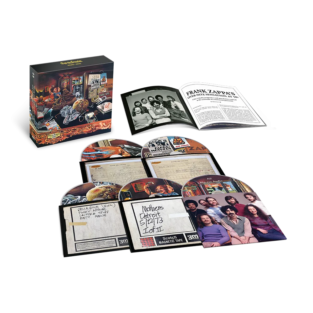 Over-Nite Sensation (50th Anniversary) 4CD   Blu-ray Audio Super Deluxe Edition