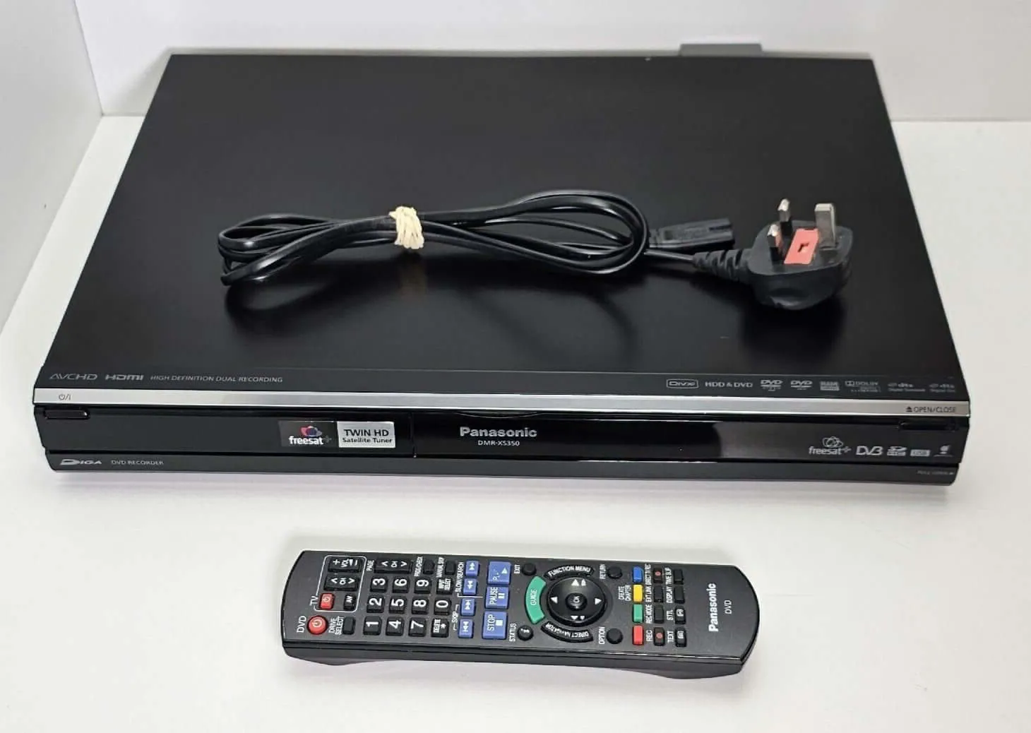 Panasonic DMR-XS350 Twin Freesat Tuner HD 250GB HDD DVD Recorder [Grade B]