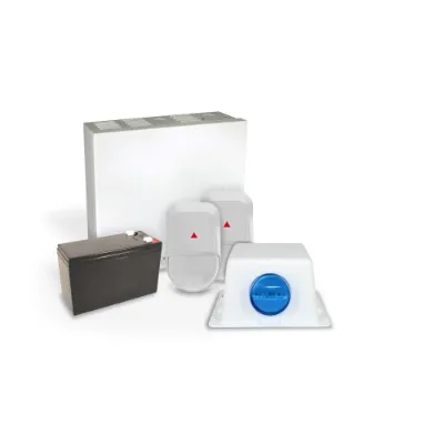 Paradox MG5050  Kit, 2 x NV5, WP Siren/Strobe, (No Keypad)