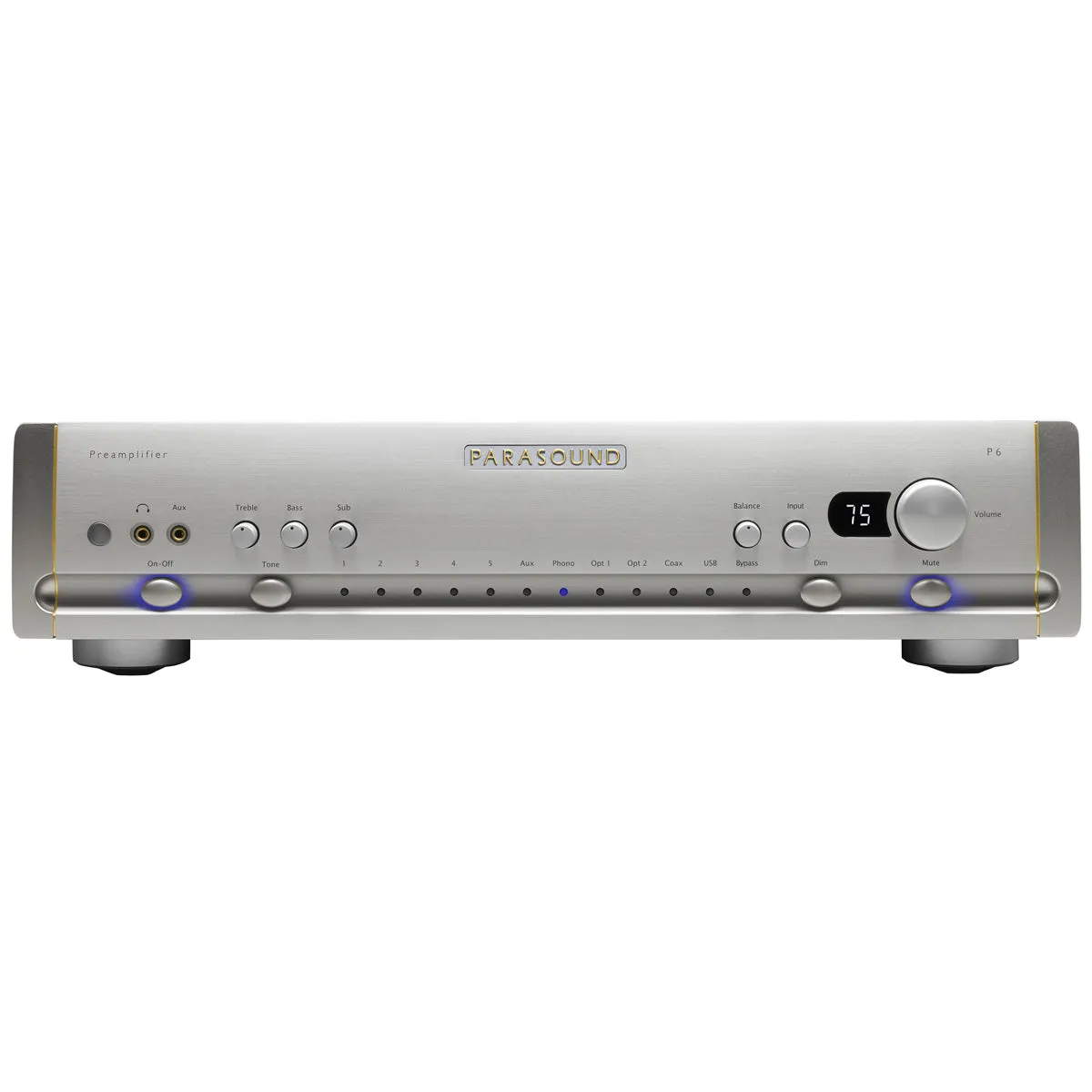 Parasound Halo P6 2.1-Channel Preamplifier & DAC