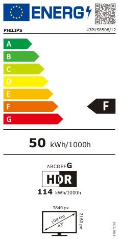 Philips 43PUS8508/12 100 Hz UHD Smart TV