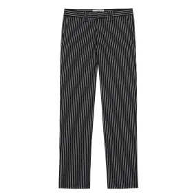 Pinstripe Players Pant - Black