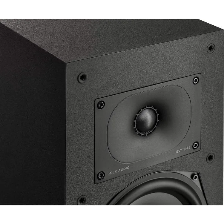 Polk Monitor XT20 | Ensemble d'Haut-parleurs de bibliothèque - Certifié Hi-Res Audio - Compact - Noir - Paire