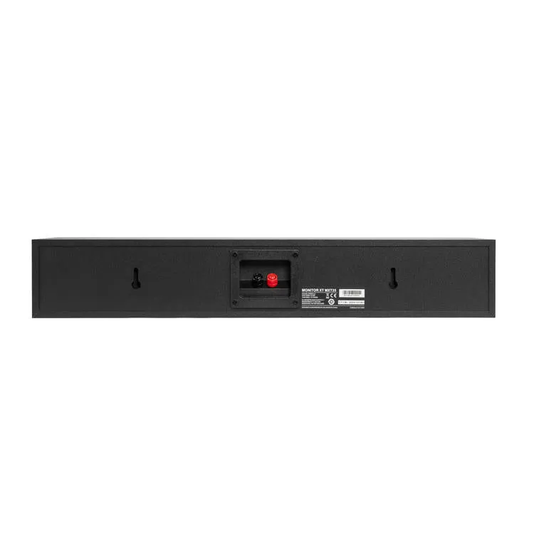 Polk Monitor XT35 | Haut-parleur central mince - Haute Résolution - Noir